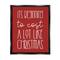 Stupell Industries Cost A Lot Like Christmas Funny Phrase Framed Floater Canvas Wall Art